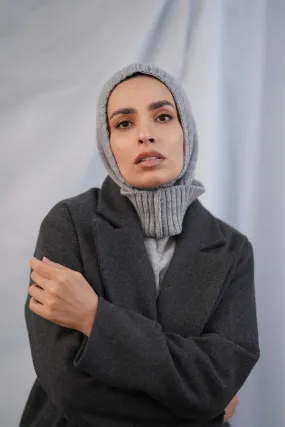 Balaclava Hijab - Gray