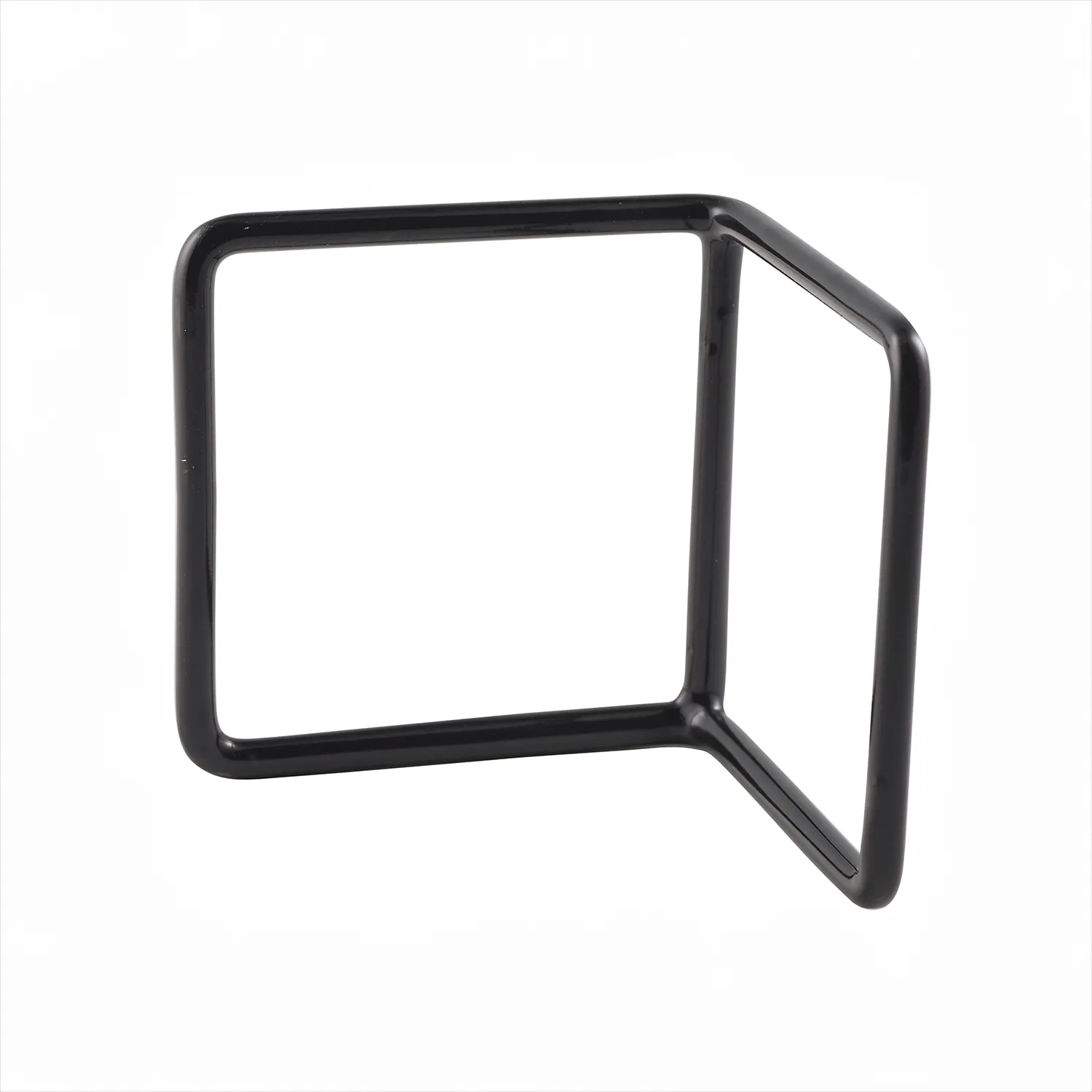Black Anti-Slip L Shape Riser 10x10x10cm - Pack 1