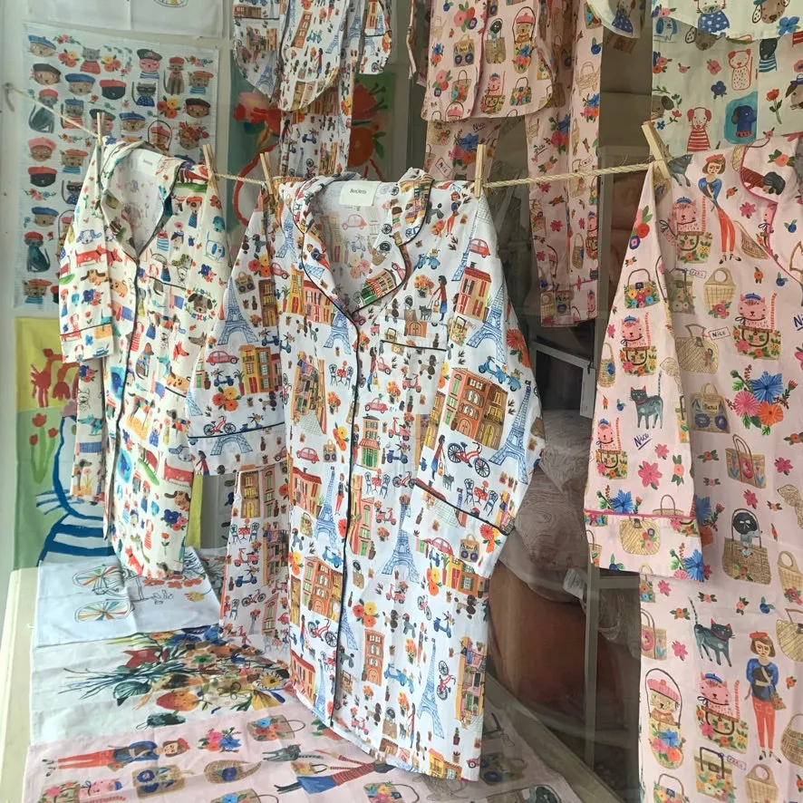 Bon Artis Nightshirt - Painted Dog