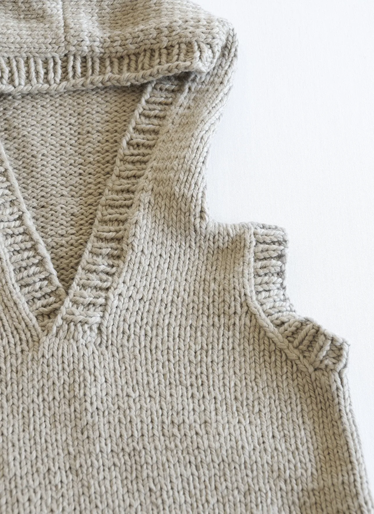 Cameron Hoodie in Blue Sky Organic Cotton Worsted (2810)