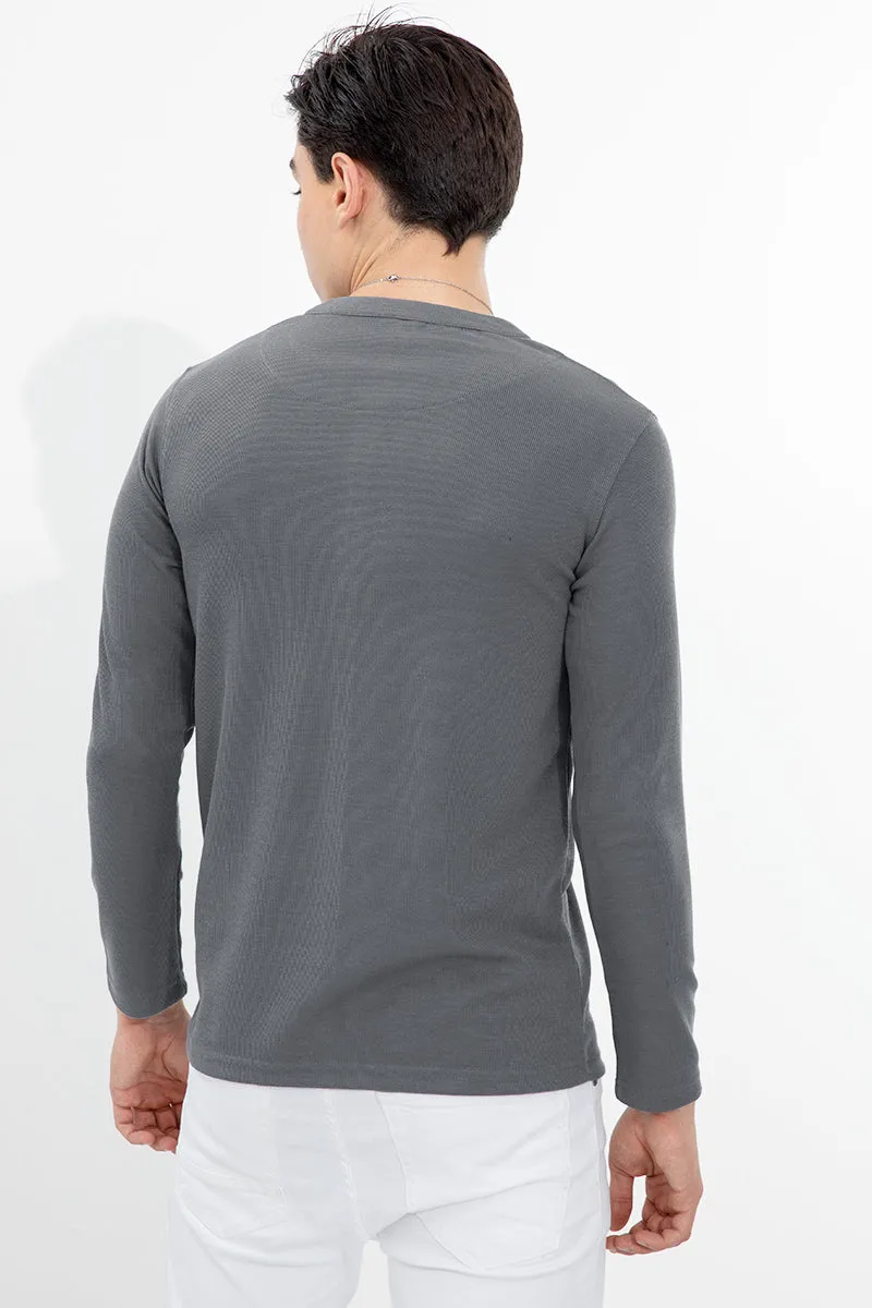 Henley Slate Grey T-Shirt