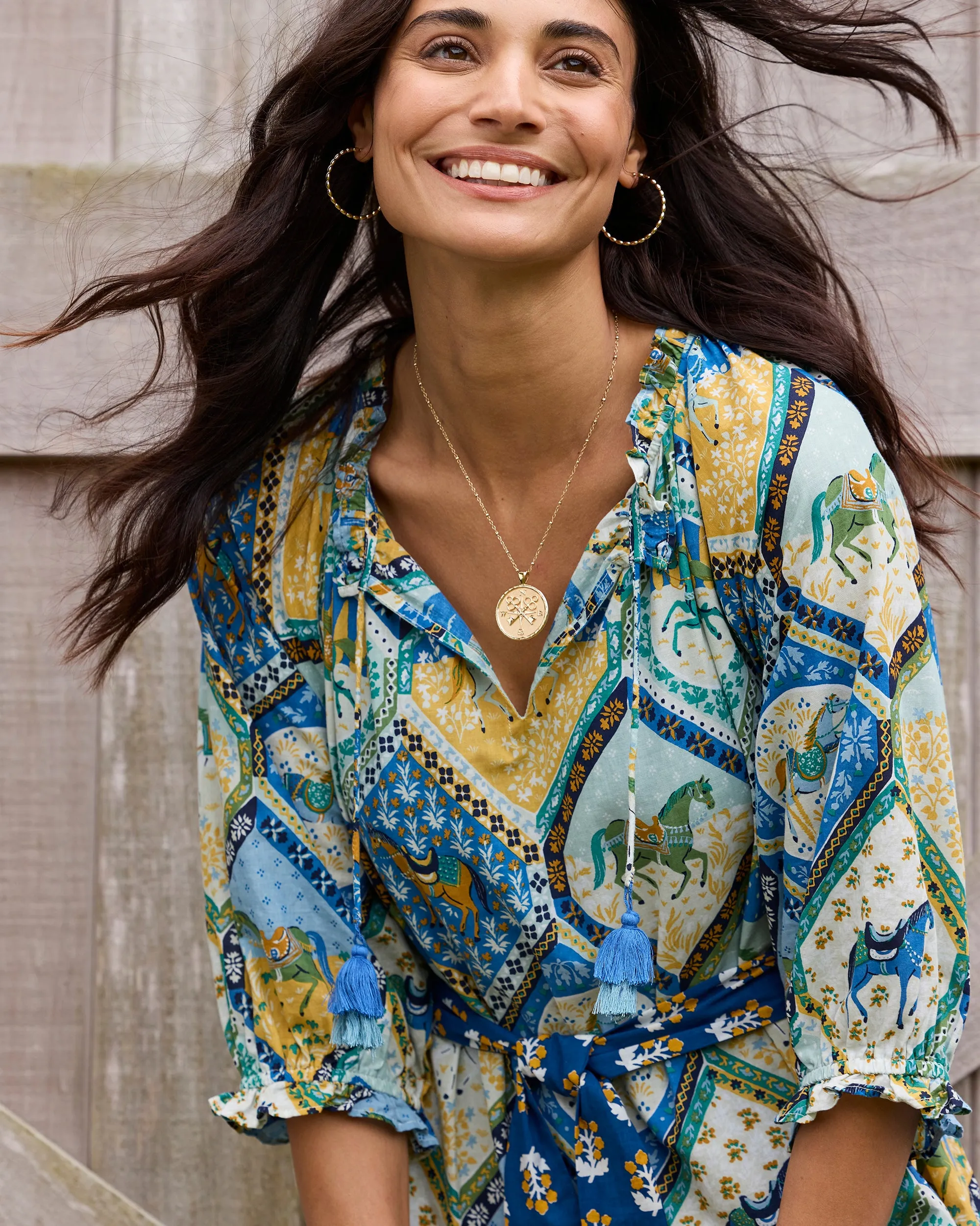 High Horse - The Devon Dress - Sage