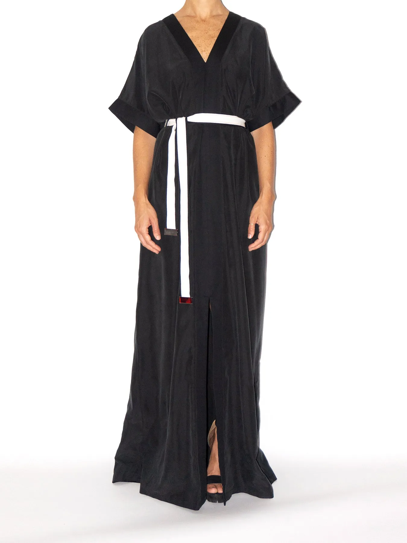 Kimono Dress, Black