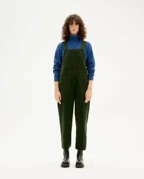 Luz Corduroy Jumpsuit Bottle Green
