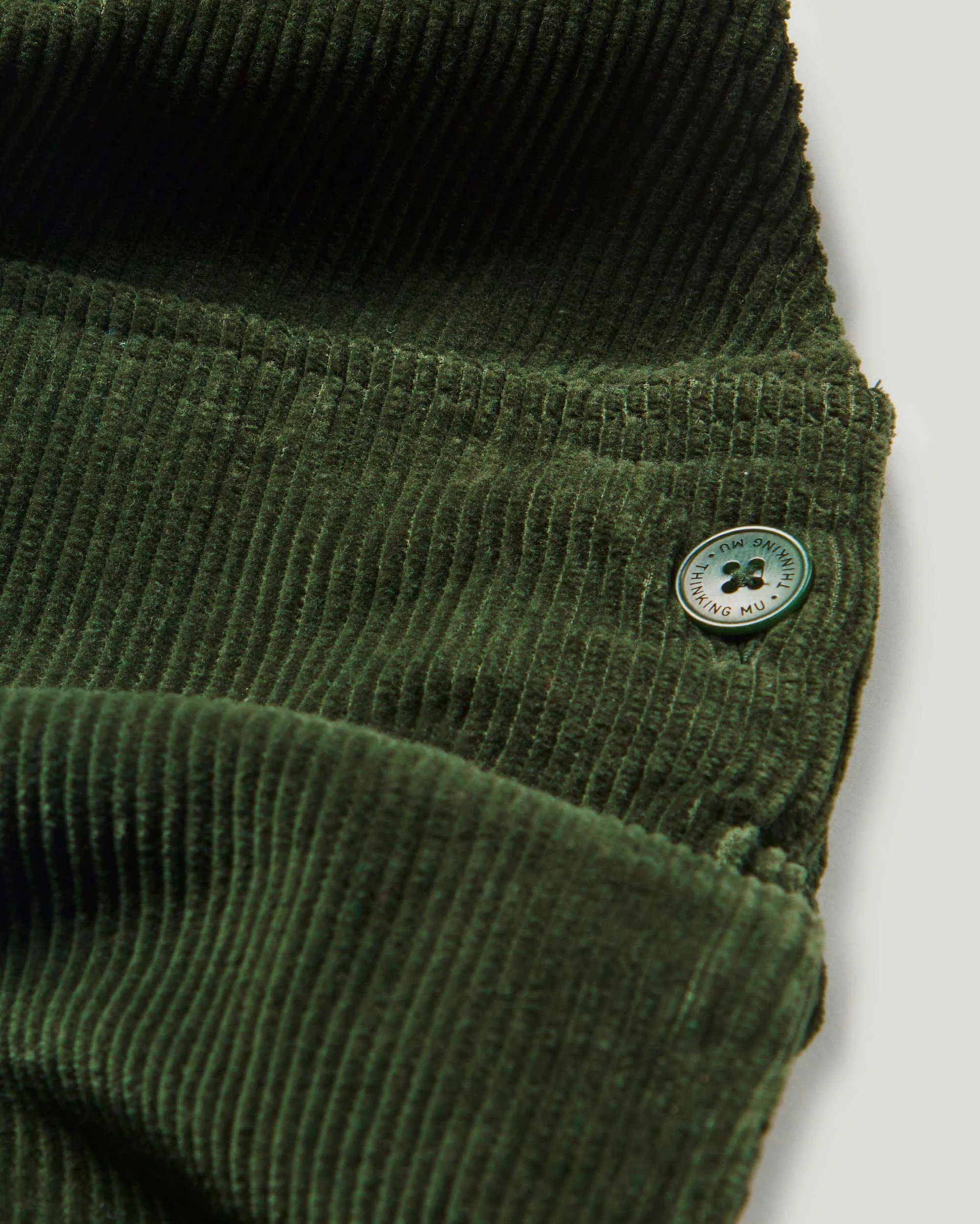 Luz Corduroy Jumpsuit Bottle Green