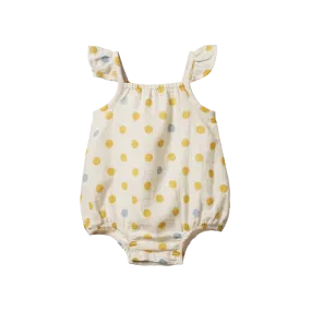 Petal Suit - Summer Polka Dot Print