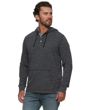 ROLLINS SNOW SLUB HOODED HENLEY