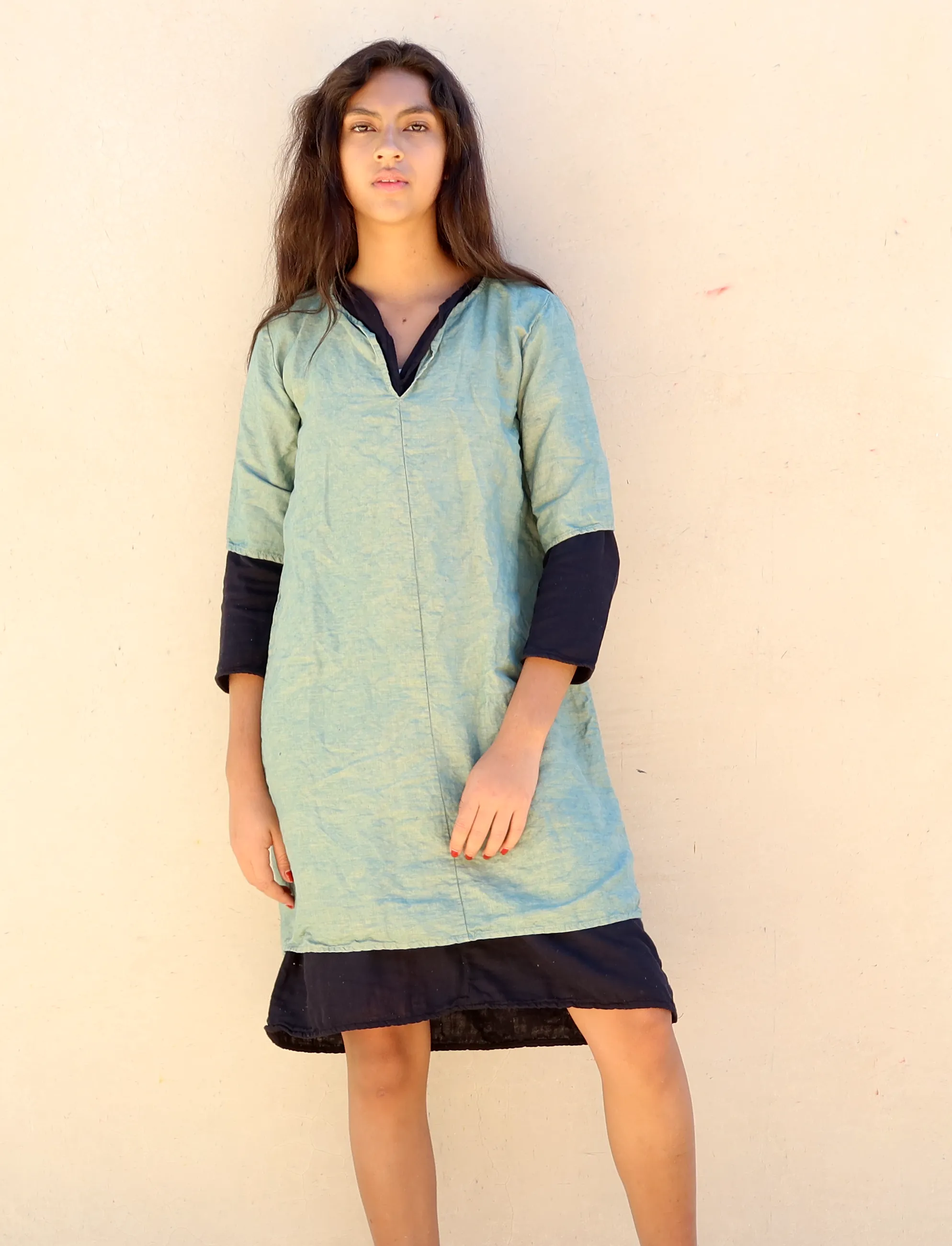 Sita Shift Short Dress
