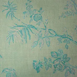 V Neck Kaftan in Pale Cyan
